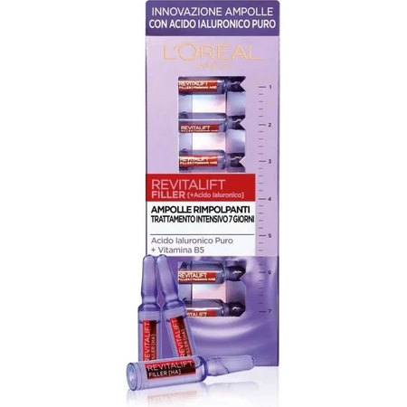 L'Oréal Paris Revitalift Filler + Hyaluronsäure – Ampullen für prallere Haut