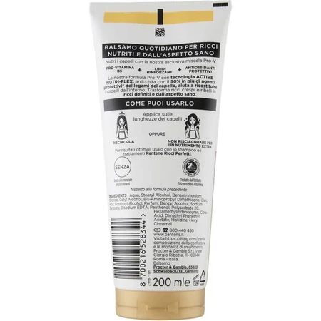 Pantene Perfect Curls – Pflegende Spülung 200 ml