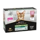 Purina Pro Plan para gatos adultos esterilizados con atún y salmón - Alimento húmedo completo para gatos esterilizados, 12 x 85 g