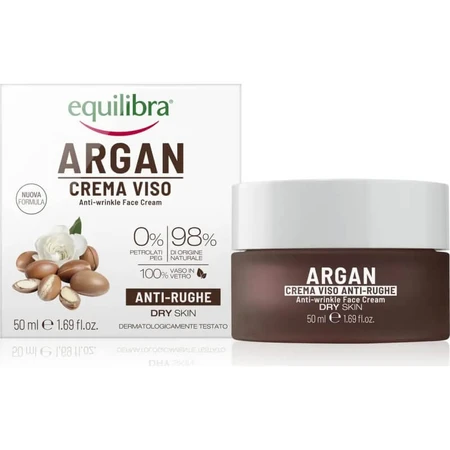 Equilibra Argan Anti-Wrinkle Face Cream 50 ml