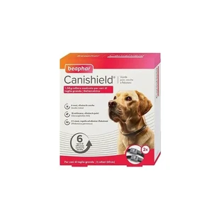 Beaphar Canishield - 2 collares contra pulgas y garrapatas de 65 cm