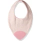 Chicco Gummy-Lätzchen – Rosa Lätzchen mit Polka-Dots und Beißring