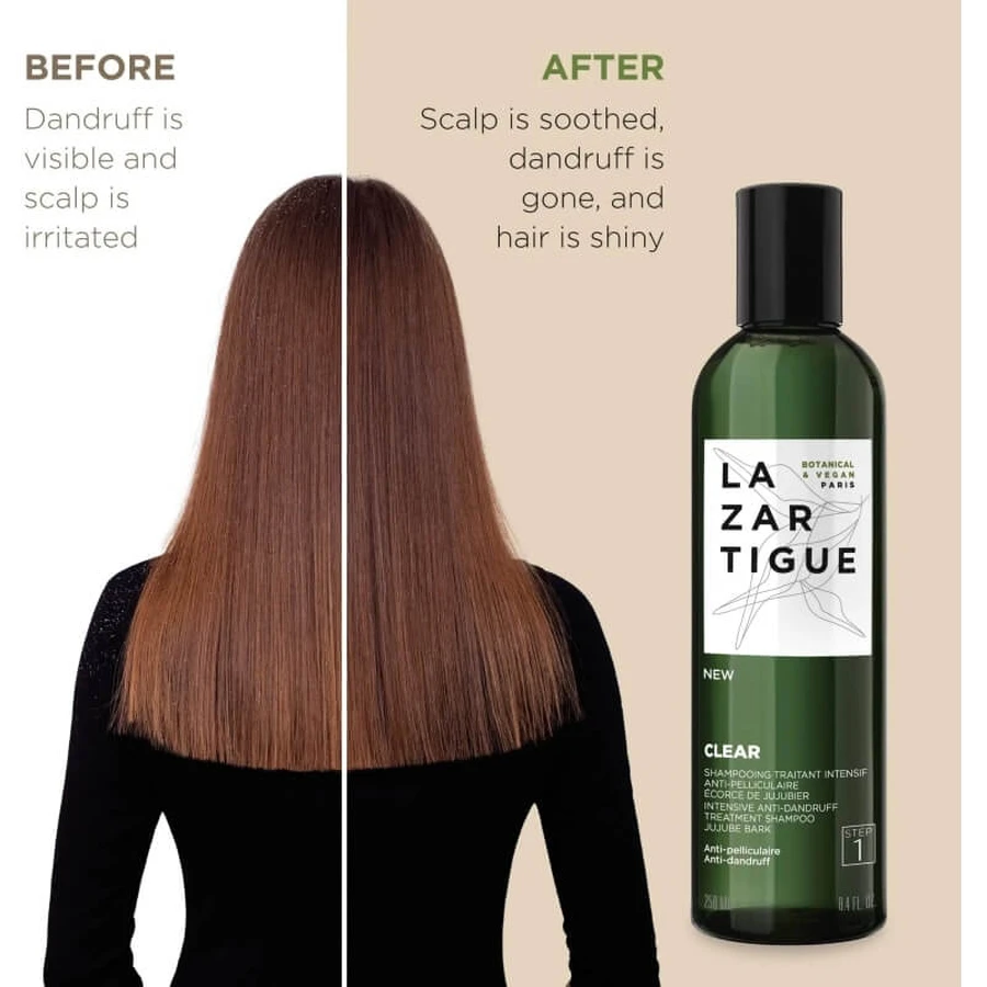 Lazartigue Clear Intensive Shampoo - Intensieve anti-roos shampoo 250 ml