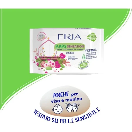 Fria Baby Sensation - 25 anti-redness wipes
