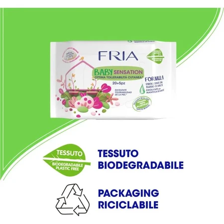 Fria Baby Sensation - 25 anti-redness wipes