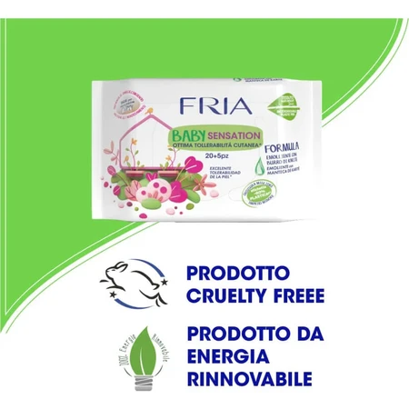 Fria Baby Sensation - 25 anti-redness wipes