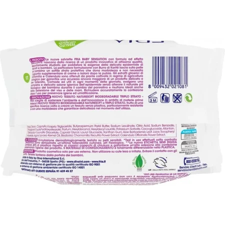 Fria Baby Sensation - 25 anti-redness wipes