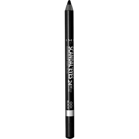 Rimmel Scandal'Eyes - Crayon pour les yeux kajal waterproof n° 001 Noir