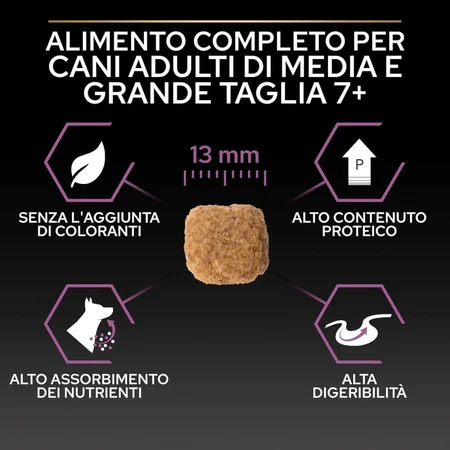 Purina Pro Plan Age Defense Medium &amp; Large Adult 7+ Huhn – Alleinfuttermittel für Hunde 14 kg