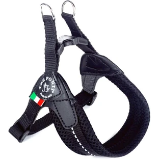 Tre ponti Easy fit - pettorina rete sottopancia regolabile nero taglia 4
