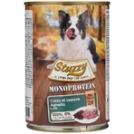 Schesir Stuzzy Single-Protein Lamm – Alleinfuttermittel für ausgewachsene Hunde, 400 g