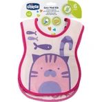 Chicco Set of 2 Bibs for Mealtime, 6m+ - Pink