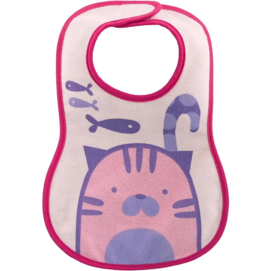 Chicco Set of 2 Bibs for Mealtime, 6m+ - Pink