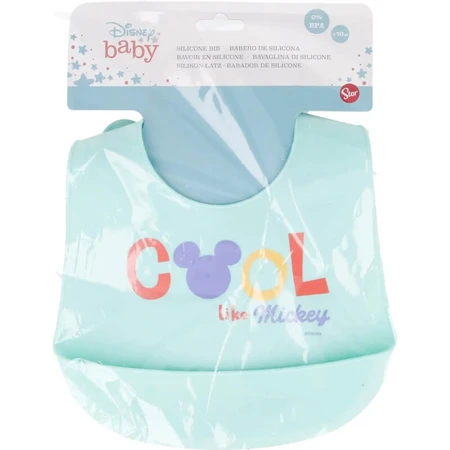 Stor Disney Baby Mickey Mouse - Silicone Bib