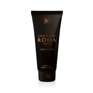 Laura Biagiotti Roma Men's "Estremo" Black - Shower Gel 200 ml