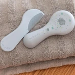 Suavinex Light Blue Brush and Comb Set