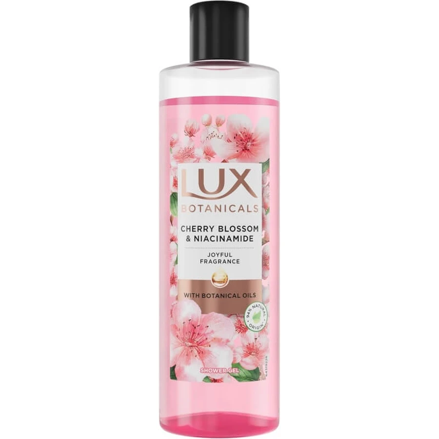 Lux Cherry Blossom & Niacinamida - Gel de baño iluminador 490 ml