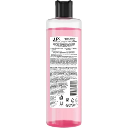 Lux Cherry Blossom & Niacinamida - Gel de baño iluminador 490 ml