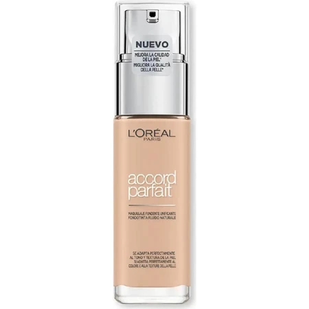 Base de maquillaje Accord Parfait de L'Oréal Paris - Base de maquillaje líquida - N.º 2r2c2k Vanille Rose