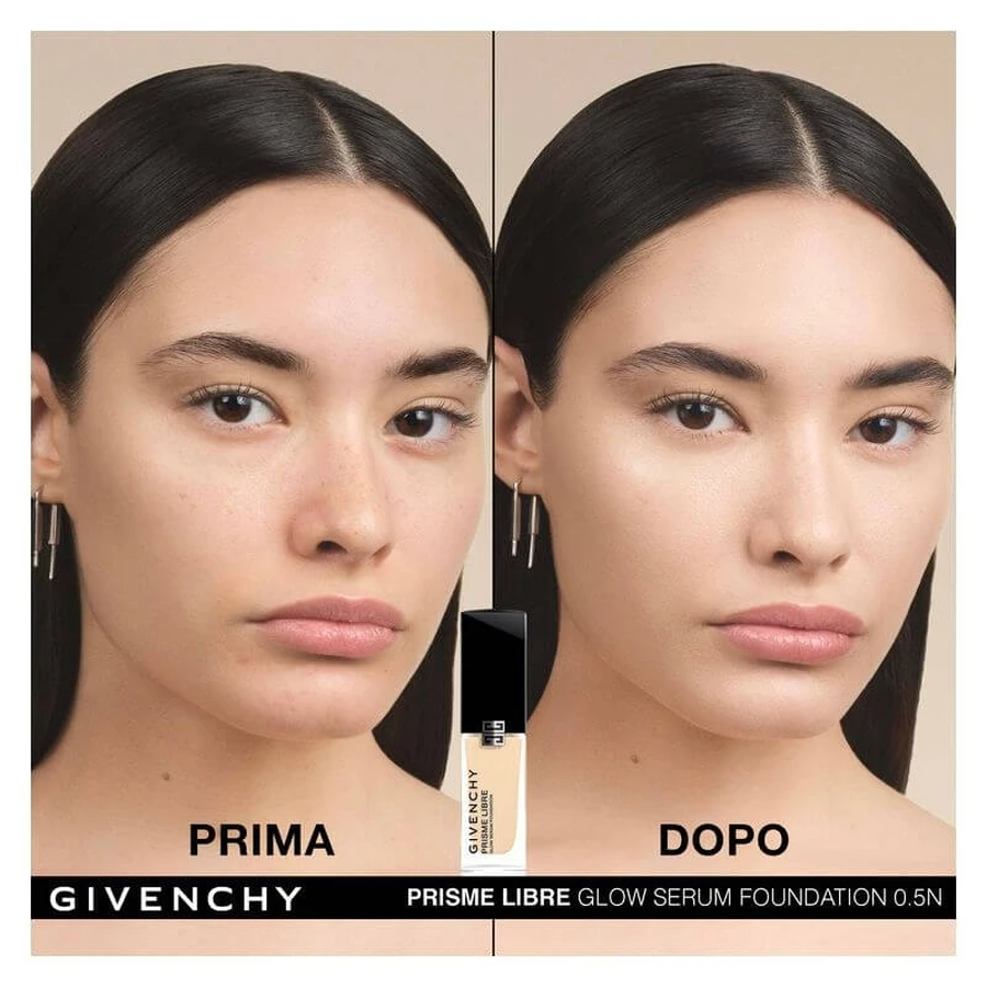 Givenchy Prisme Libre Glow Serum Foundation – Serum-Foundation Nr. 0,5n