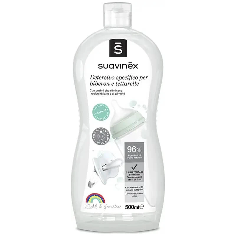 Suavinex Specialized Bottle and Nipple Cleanser, 500 ml