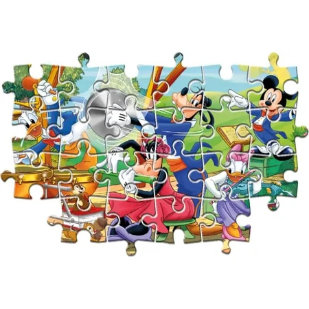 Clementoni Supercolor - 24-piece Maxi Puzzle: Mickey and Friends