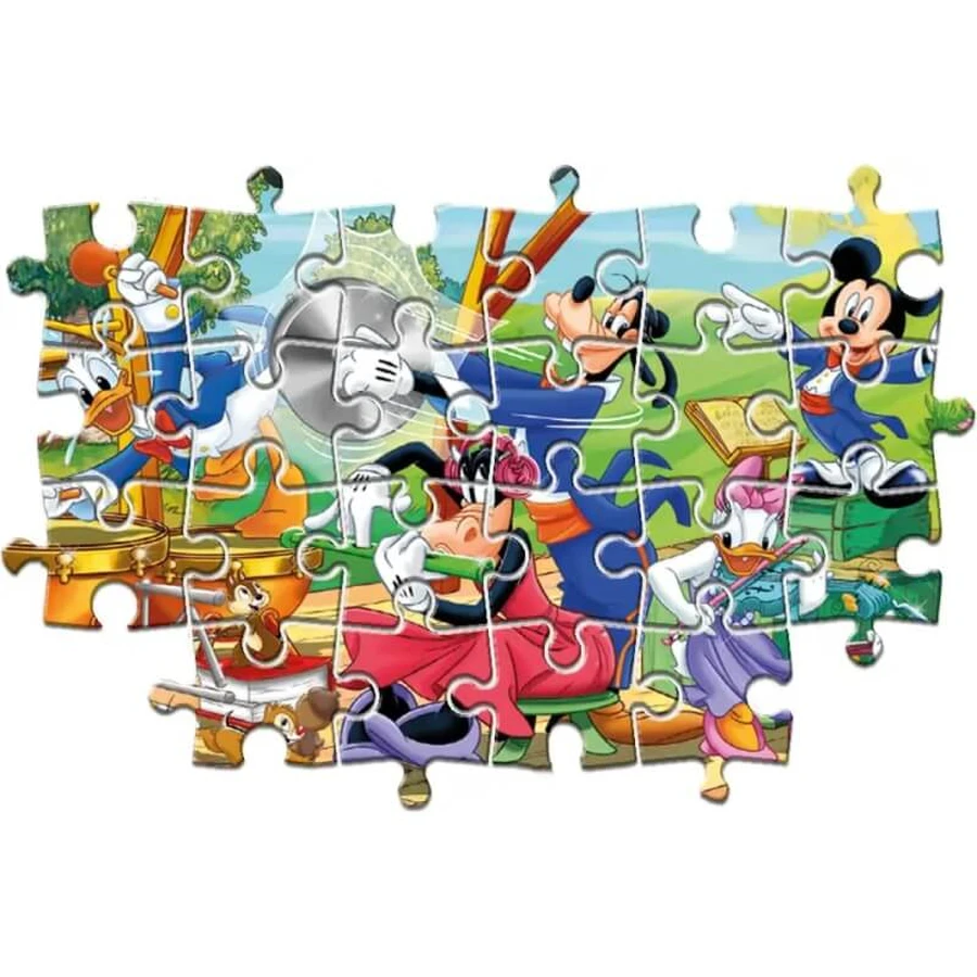 Clementoni Supercolor - 24-piece Maxi Puzzle: Mickey and Friends