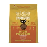 Schesir Born Huhn & Ei für Fleischfresser – Alleinfuttermittel für Katzen, 255 g