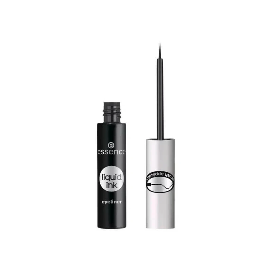 Delineador de ojos en tinta líquida Essence - N.º 01 Negro