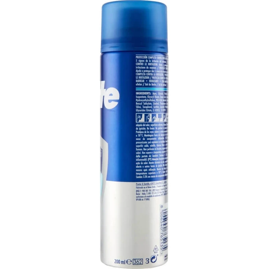 Gillette Series – Feuchtigkeitsspendendes Rasiergel, 200 ml