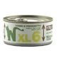 Natural Code XL 6 ton și șuncă – hrană complementară pentru pisici adulte, 170 g