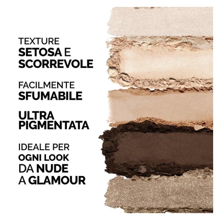 Veralab Nudesire - Paleta de sombras de ojos n.º 02 Tonos fríos