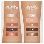 Veralab Nudesire - Paleta de sombras de ojos n.º 02 Tonos fríos