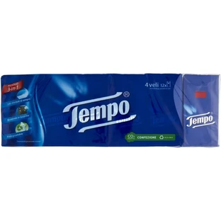 Tempo Soft Cotton Handkerchiefs, 12x9