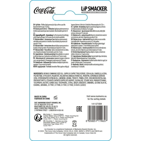Markwins Lip Smacker Coca-Cola – Lippenbalsam 4 g