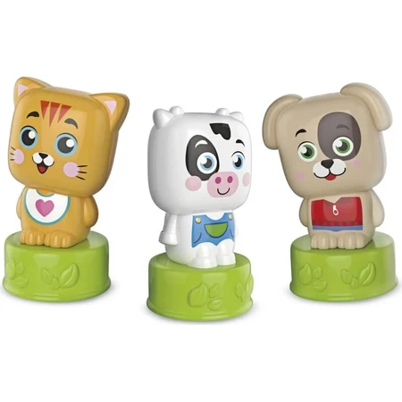 Clementoni Soft Clemmy Sweet Animals - Building Set