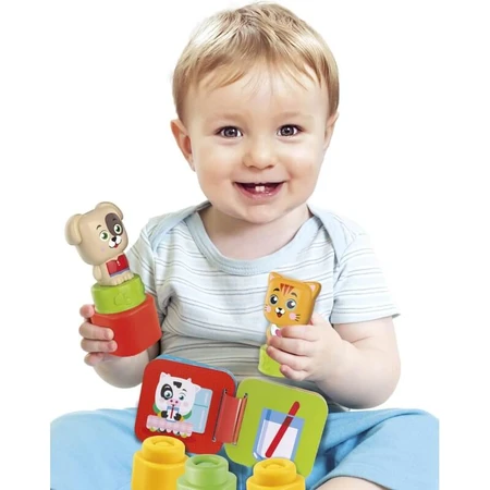 Clementoni Soft Clemmy Sweet Animals - Building Set