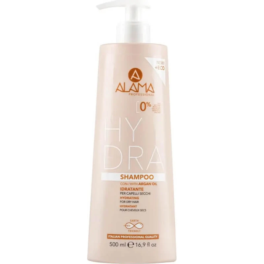 Alama Hydra – Feuchtigkeitsspendendes Shampoo für trockenes Haar, 500 ml