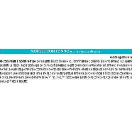 Purina Gourmet Revelations Mousse de ton – hrană completă pentru pisici adulte, 4 x 57 g