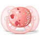 Avent Ultra Soft - Chupete de silicona, de 6 a 18 meses o más, rosa