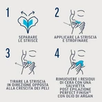 Veet Expert - 12 bandes d'épilation pour le visage, pour peaux sensibles