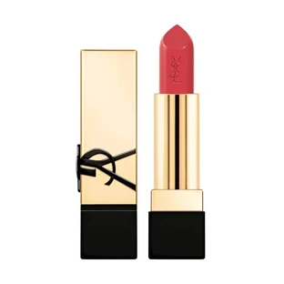 Yves Saint Laurent Rouge Pur Couture - Barra de labios satinada n.º R10 Effortless Vermillion
