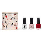 Kit para uñas de Diego dalla Palma: capa base alisadora n.º 202 + capa superior anti-desprendimiento n.º 203 + esmalte de uñas «Bloody Mary» n.º 225