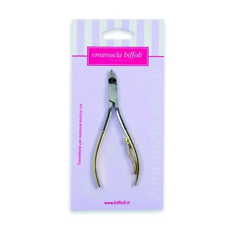 Cortauñas pequeños Biffoli para manicura y pedicura, n.º 5122
