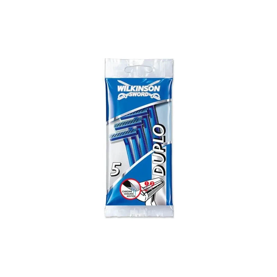 Wilkinson Duplo – 5 Einwegrasierer mit Doppelklinge
