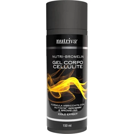 Gel corporal anticelulítico Nutriva Nutri-Bromelin, 150 ml