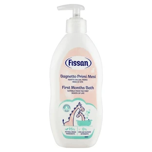 Fissan Bagnetto for the First Few Months - Gentle, Moisturizing, pH-Balanced Bath Gel for Newborns and Children, 400 ml