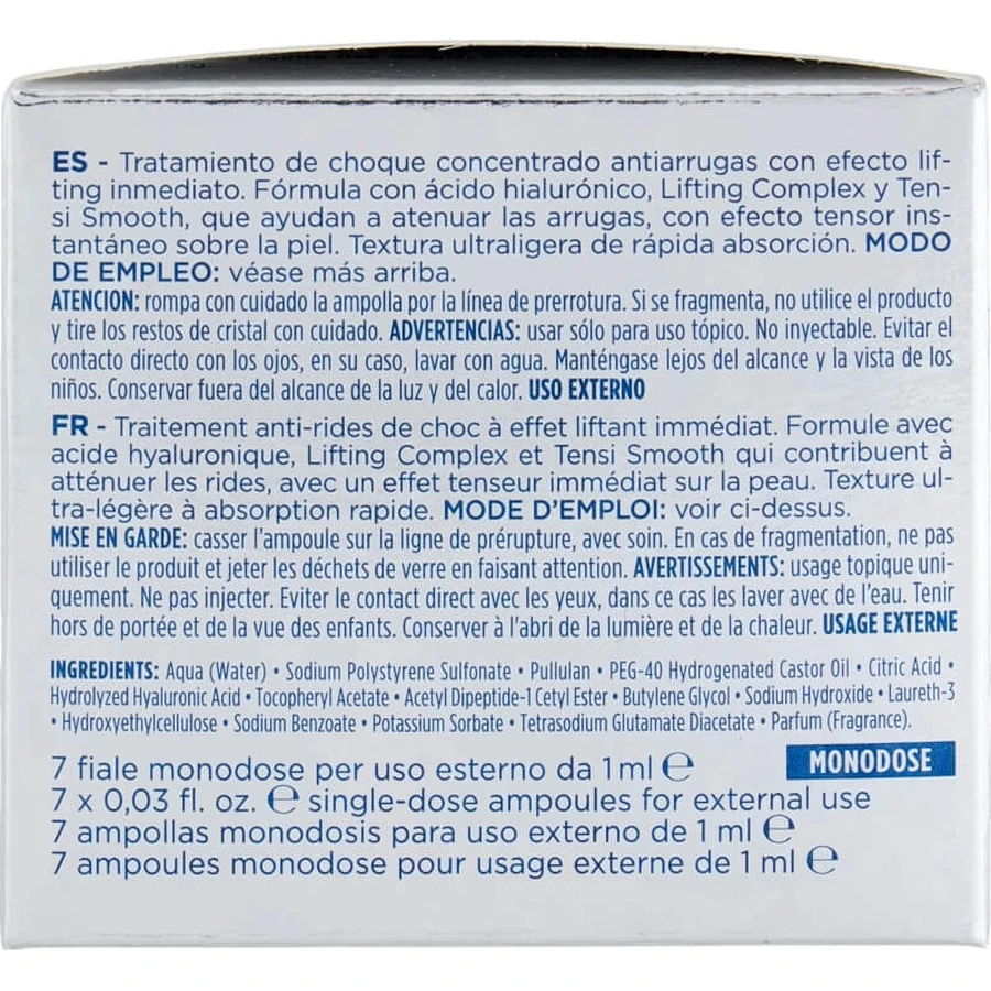 Rilastil Hydrotenseur - 7 anti-wrinkle and lifting vials