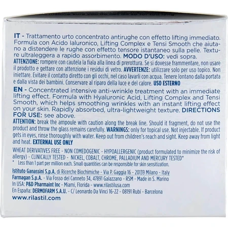 Rilastil Hydrotenseur - 7 anti-wrinkle and lifting vials