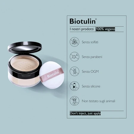 Polvos sueltos Biotulin Hydrolon Magic: polvos sueltos hidratantes e iluminadores, 20 g